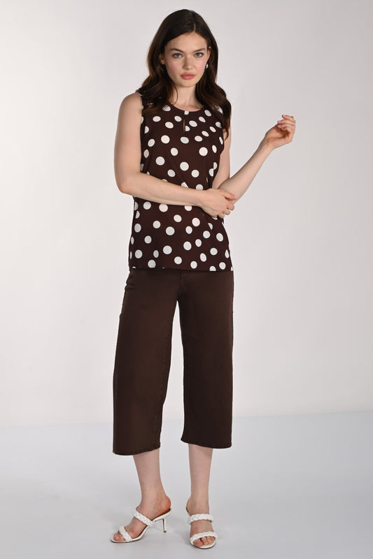 Frank Lyman Denim Pant 261639 Coconut