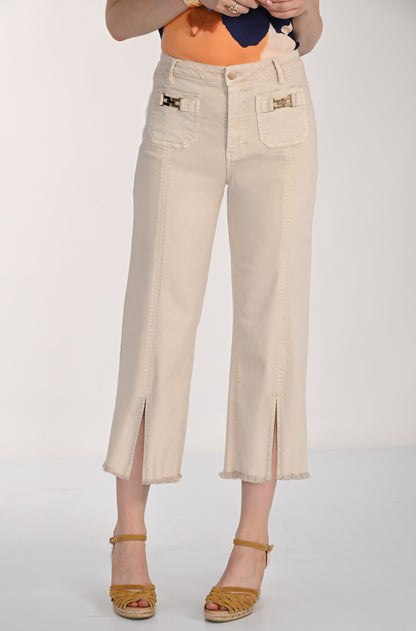 Frank Lyman Denim Pant 261651 Beige