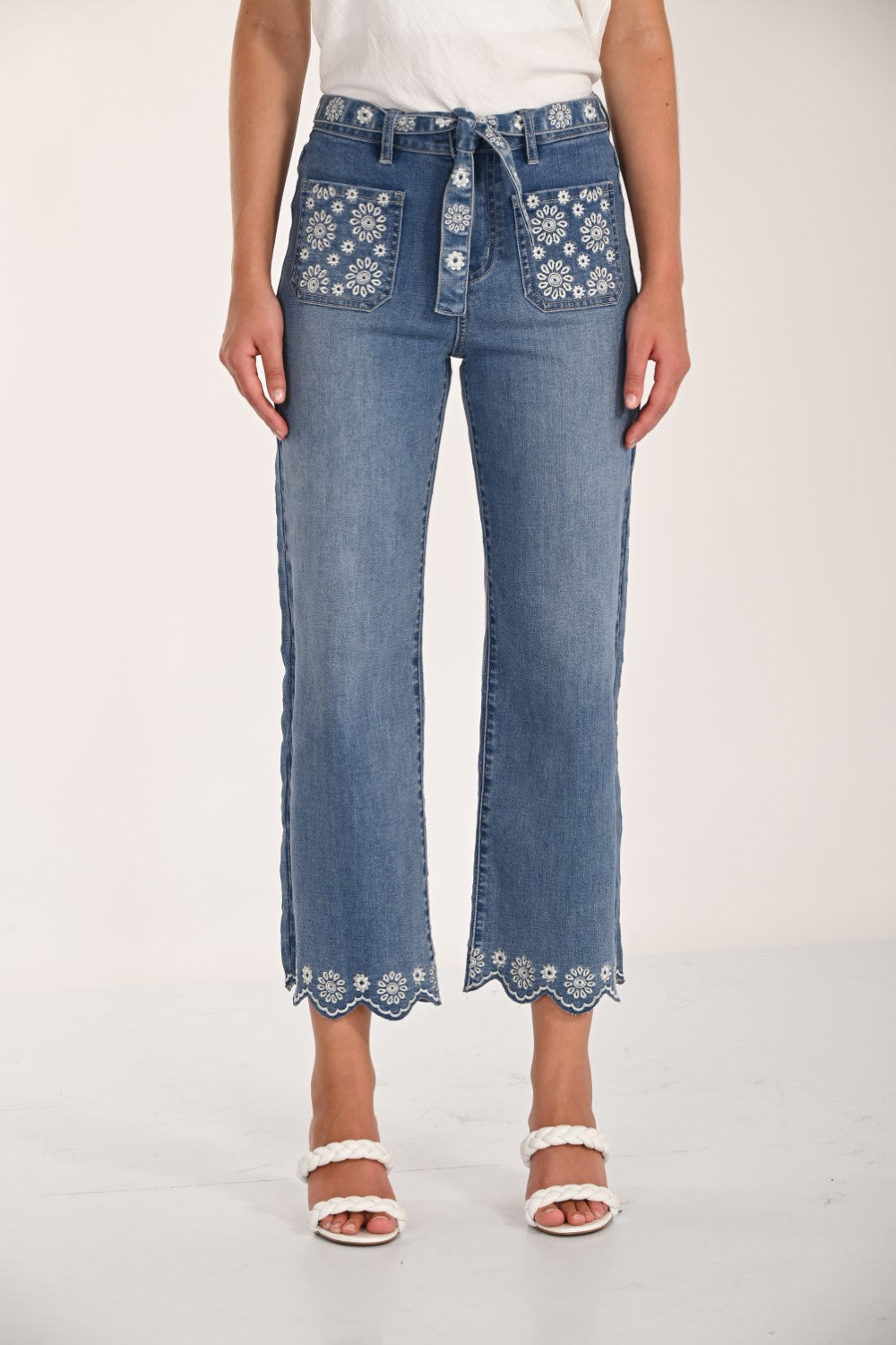 Frank Lyman Denim Pant 261666 Blue