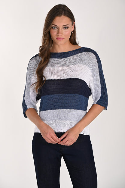Frank Lyman Top 261668 Blue/White