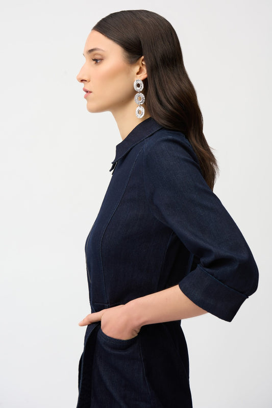 Joseph Ribkoff Kleid 261900 Dunkelblau