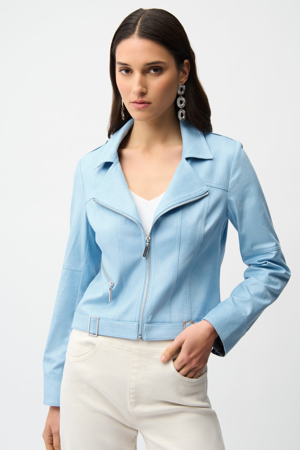 Joseph Ribkoff Jacket 261910-SB Sky Blue