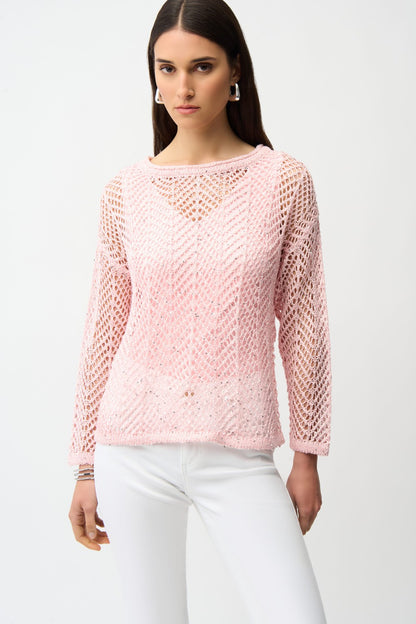 Joseph Ribkoff Sweater 261915-PP Petal/Pink