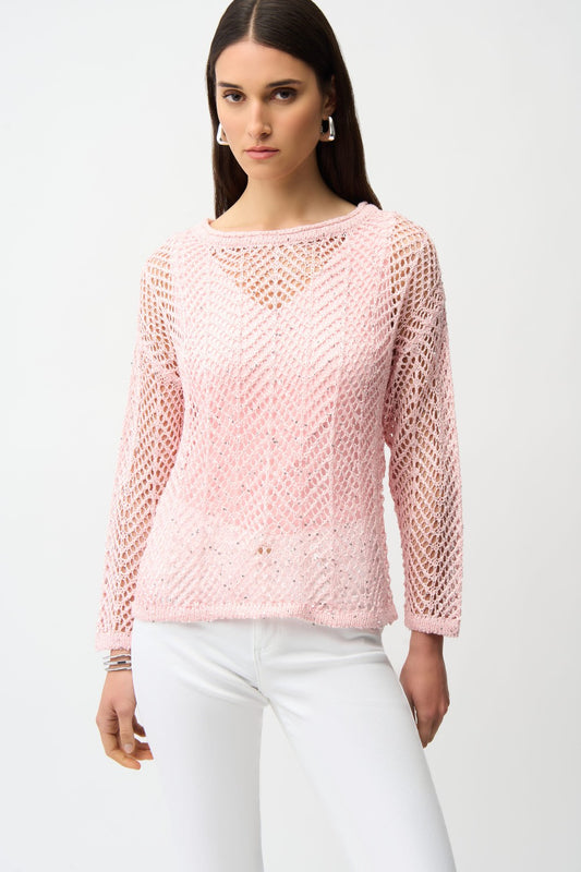 Joseph Ribkoff Sweater 261915-PP Petal/Pink