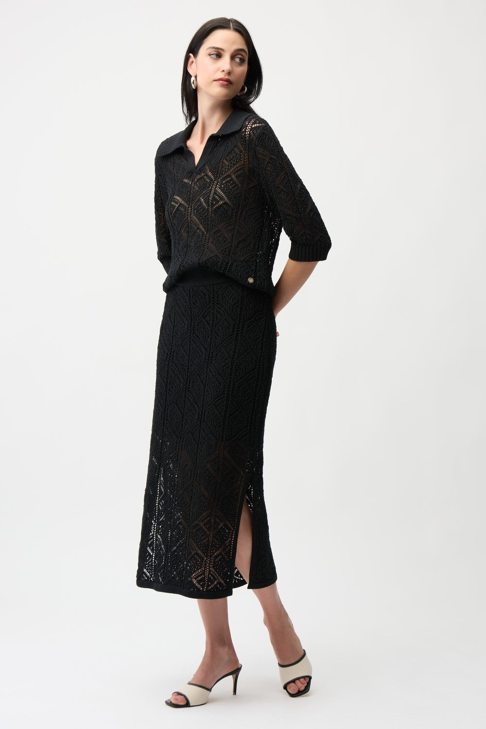 Joseph Ribkoff Skirt 261928 Black