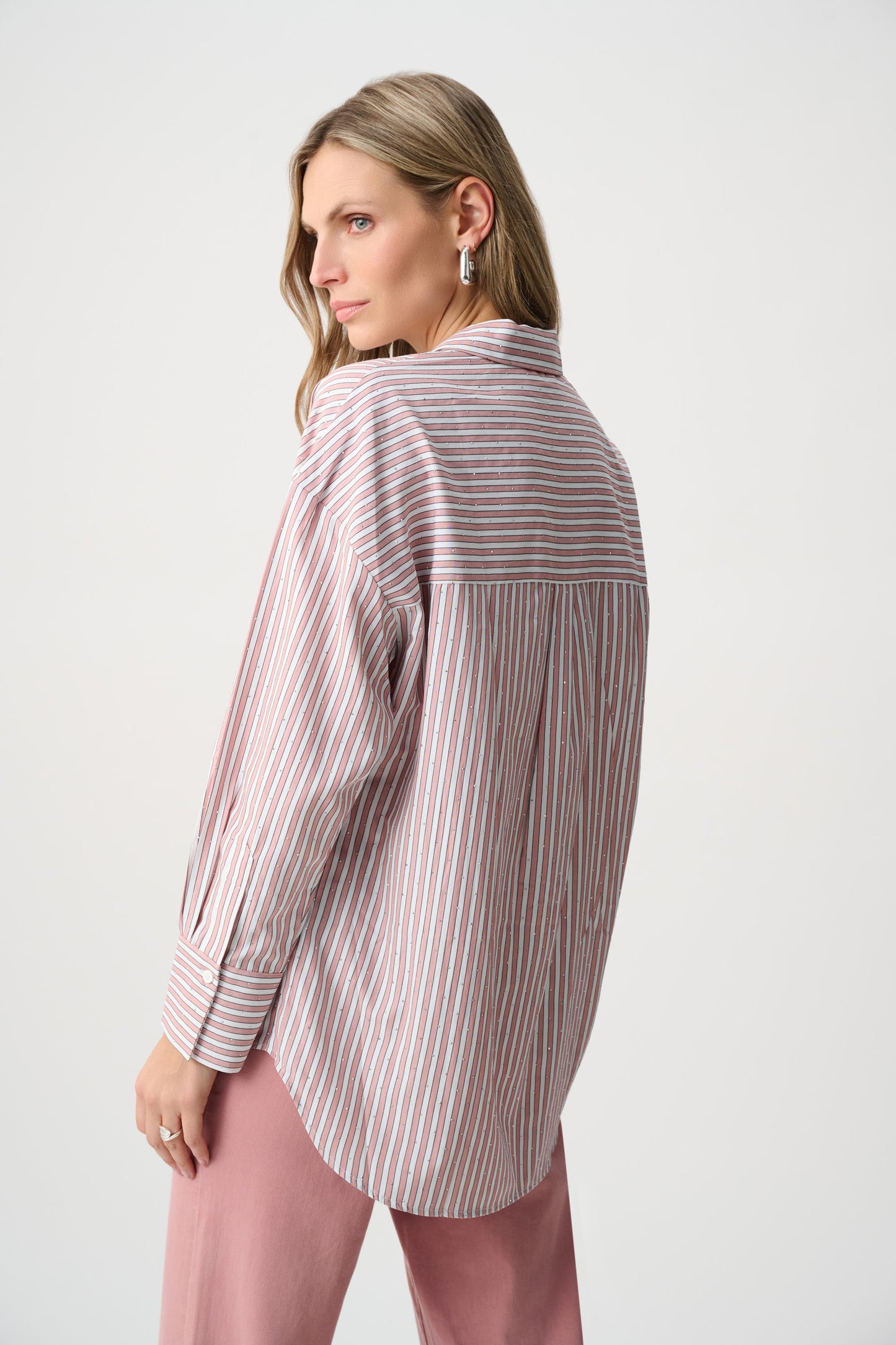 Joseph Ribkoff Blouse 261931F26 Pink/Vanilla