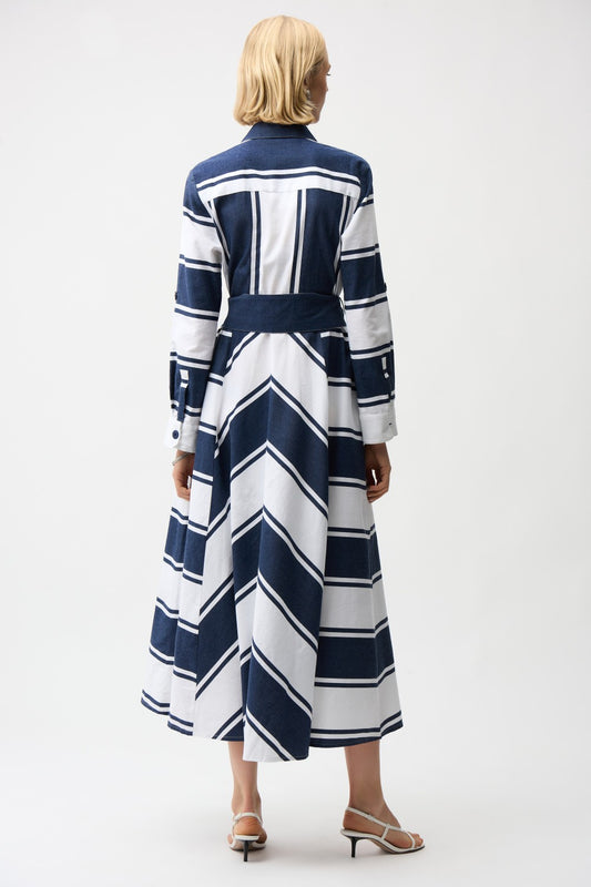 Joseph Ribkoff Dress 261936 Navy/White
