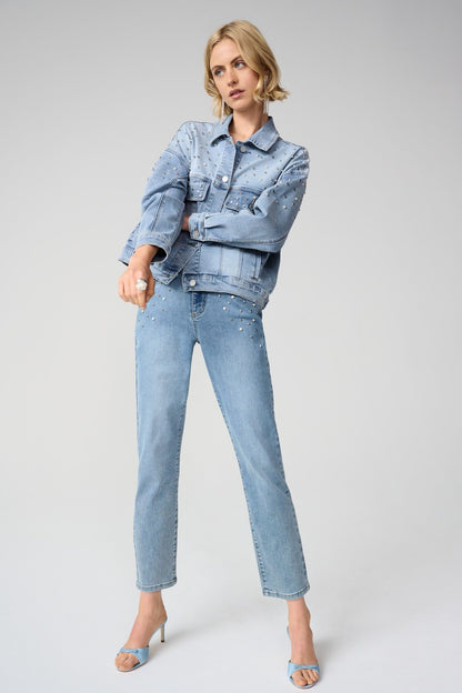 Joseph Ribkoff Jeans Pant 261947 Light Blue