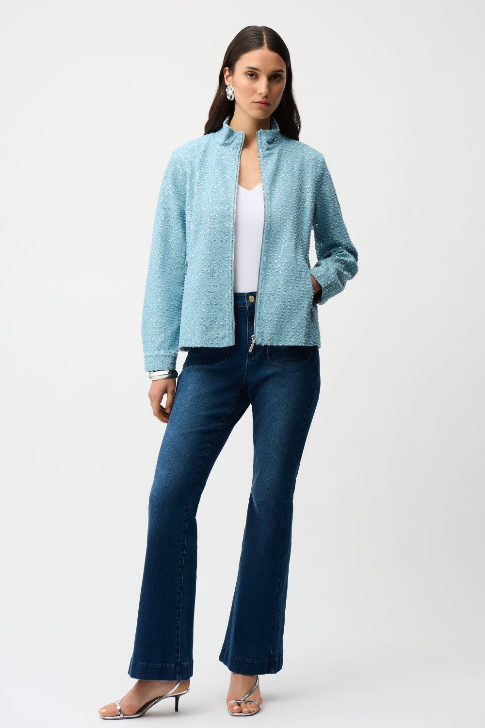 Joseph Ribkoff Jacket 261951 Sky Blue