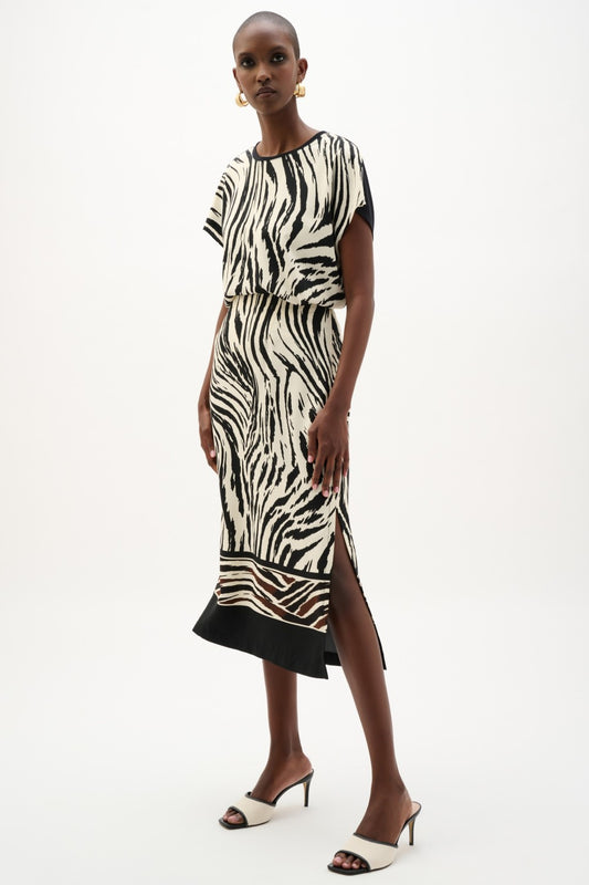 Jospeh Ribkoff Skirt 262050 Beige/Multi