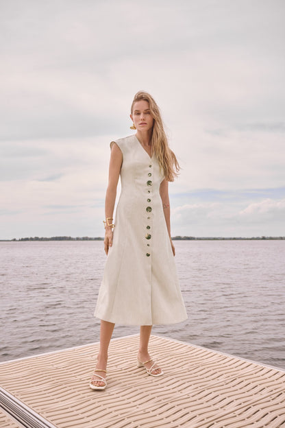 Joseph Ribkoff Dress 262129 Natural