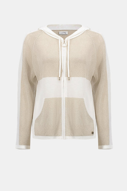 Joseph Ribkoff Jacket 262613 Vanilla/Gold
