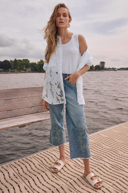 Joseph Ribkoff Jeans 262915 Hellblauer Denim