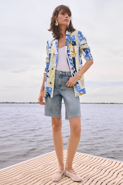 Jospeh Ribkoff Short 262941 Light Blue Denim