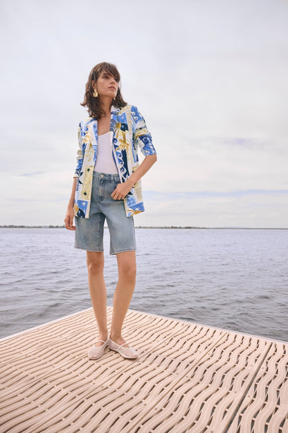 Jospeh Ribkoff Short 262941 Light Blue Denim