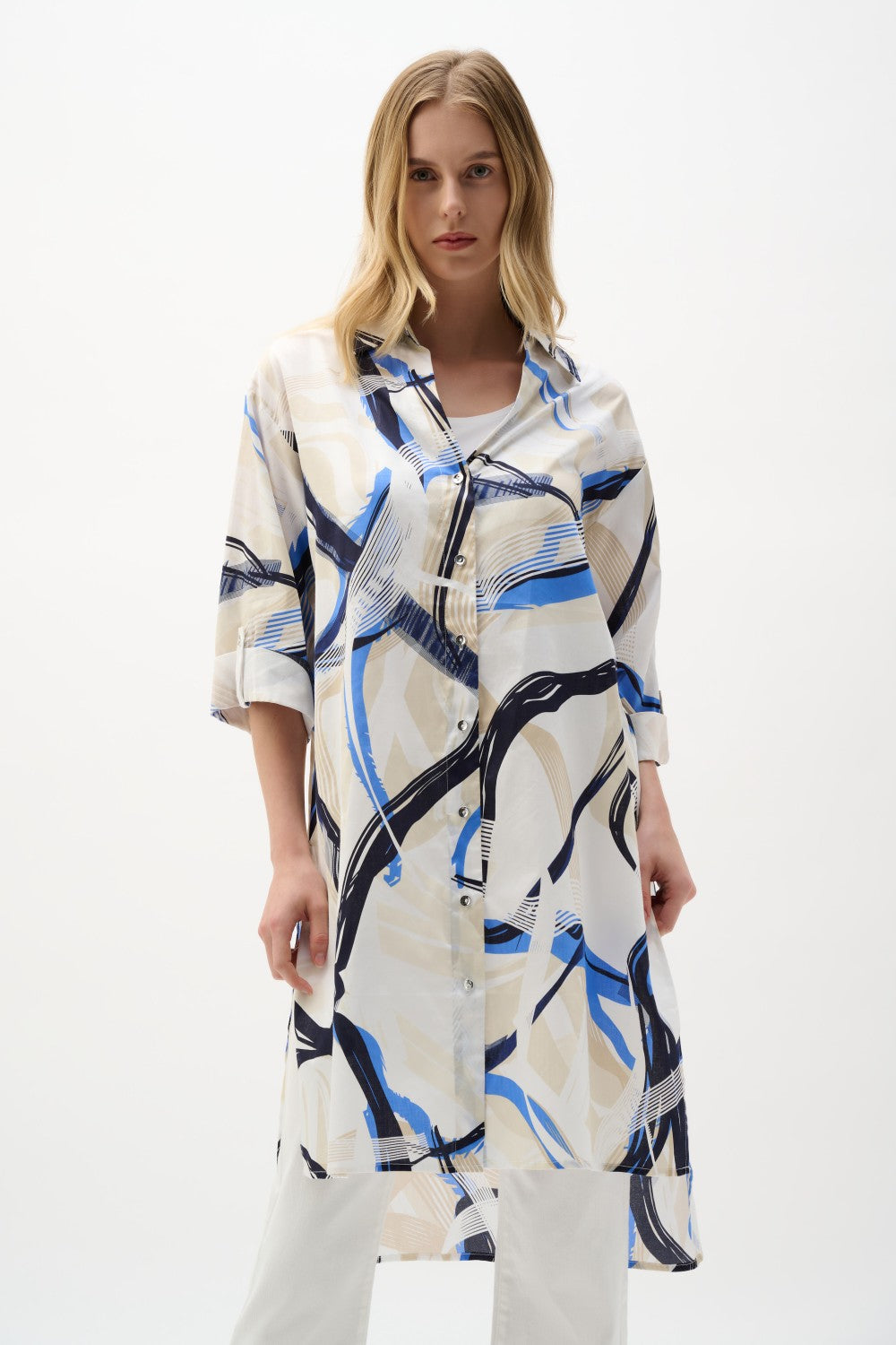 Jospeh Ribkoff Blouse 262950 Vanilla/Multi