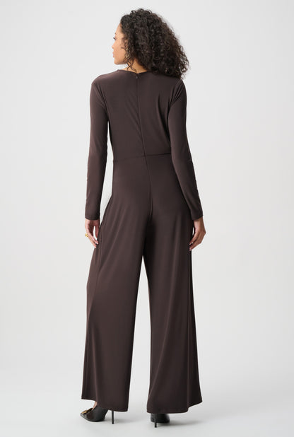 Joseph Ribkoff Jumpsuit 263005 Mocha