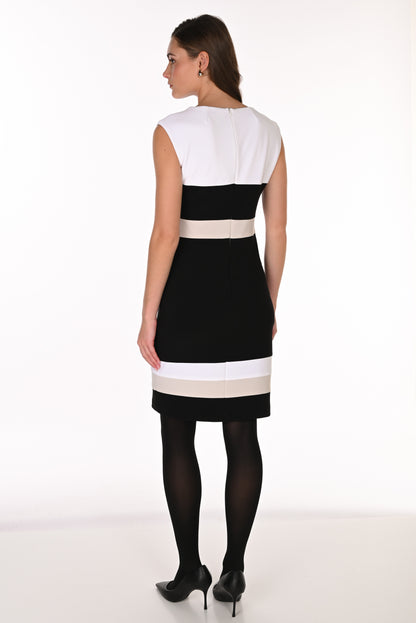 Frank Lyman Dress 263022 Black/Off-White