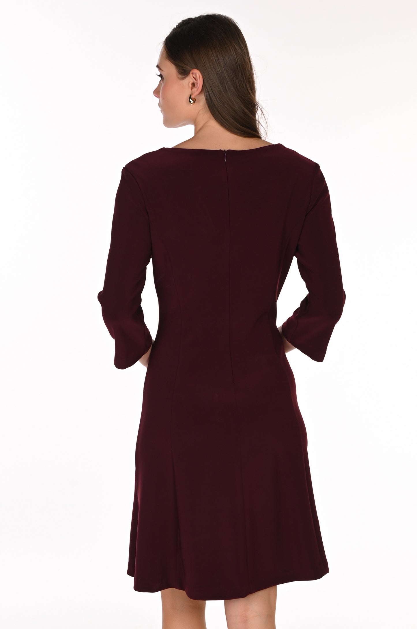 Frank Lyman Dress 263023 Black Cherry