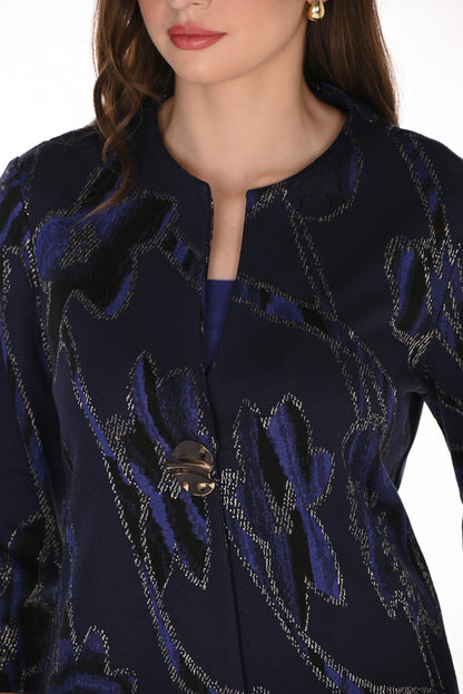 Frank Lyman Top 263114 Violet/Gold