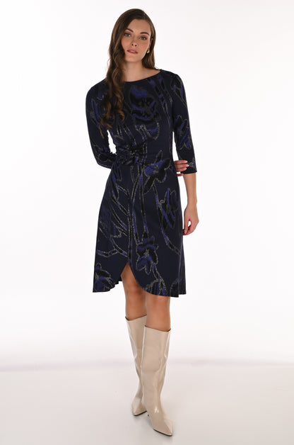 Frank Lyman Dress 263116 Violet/Gold