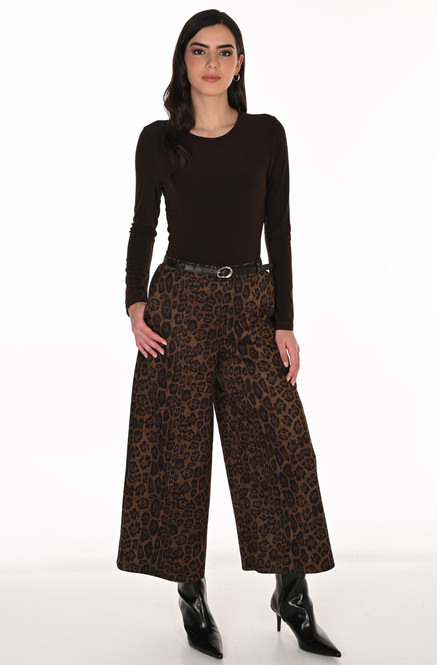 Frank Lyman Pant 263188 Brown/Black