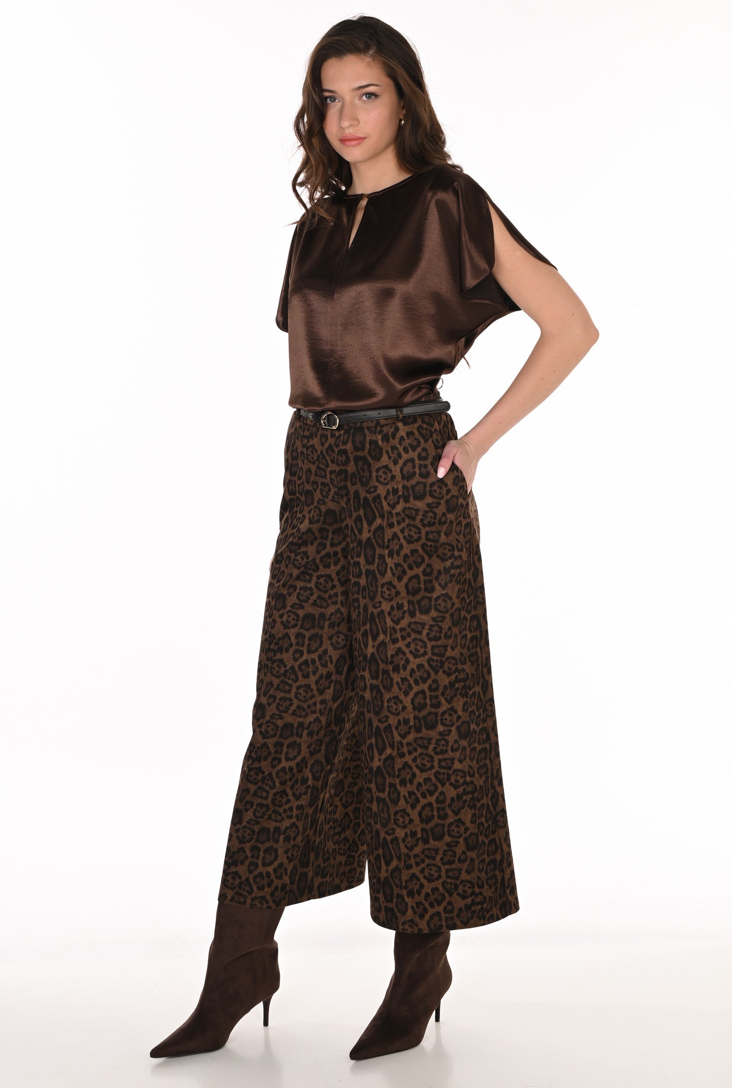 Frank Lyman Pant 263188 Brown/Black