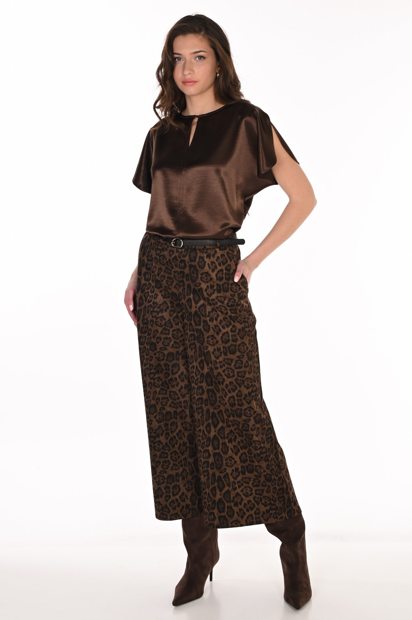 Frank Lyman Pant 263188 Brown/Black