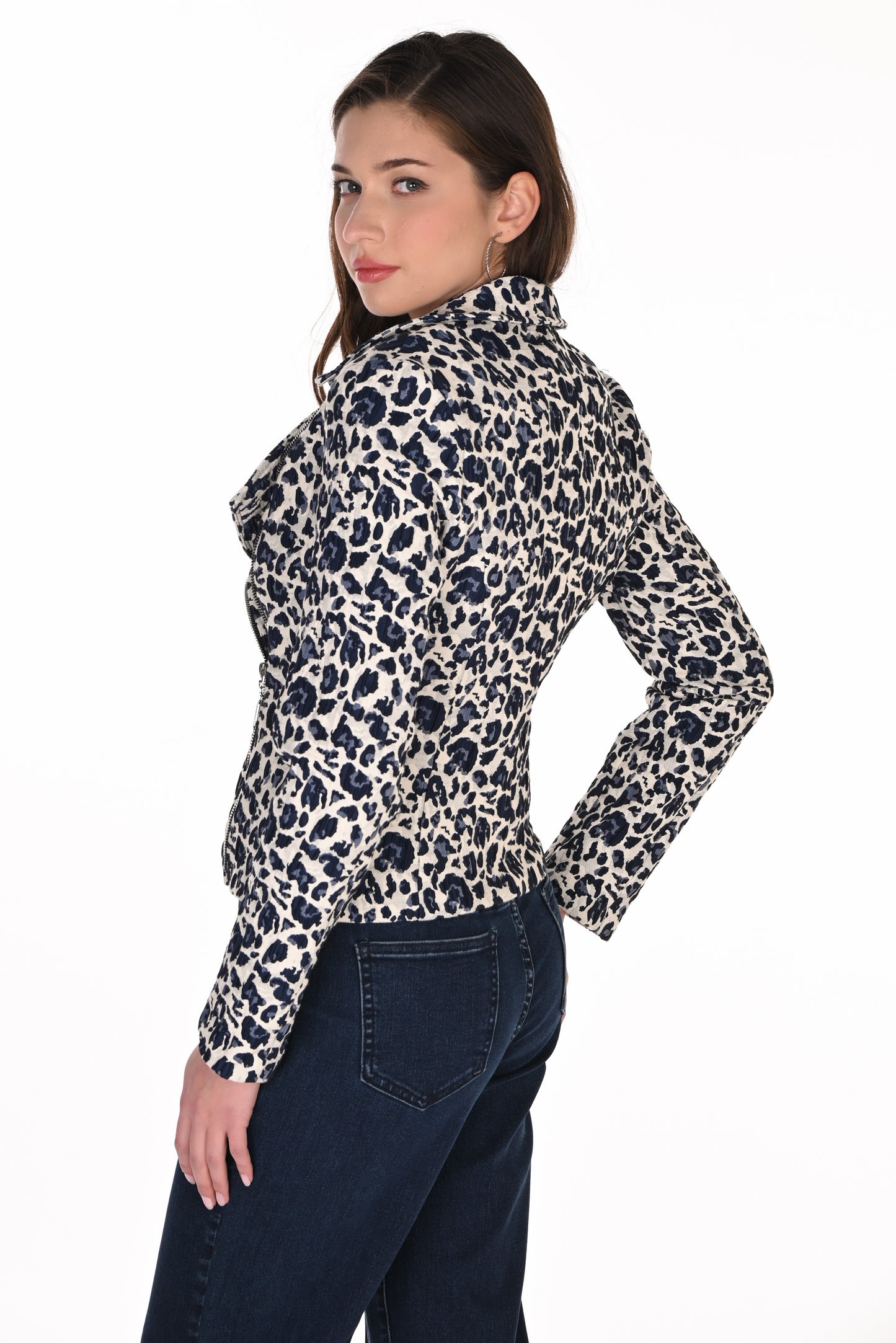 Frank Lyman Jacket 263230 Navy/Cream