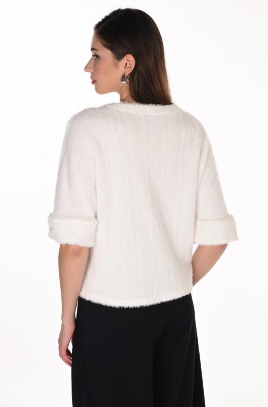 Frank Lyman Top 263356 Off-White