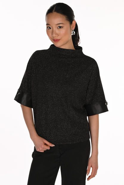 Frank Lyman Top 263420 Black/Silver