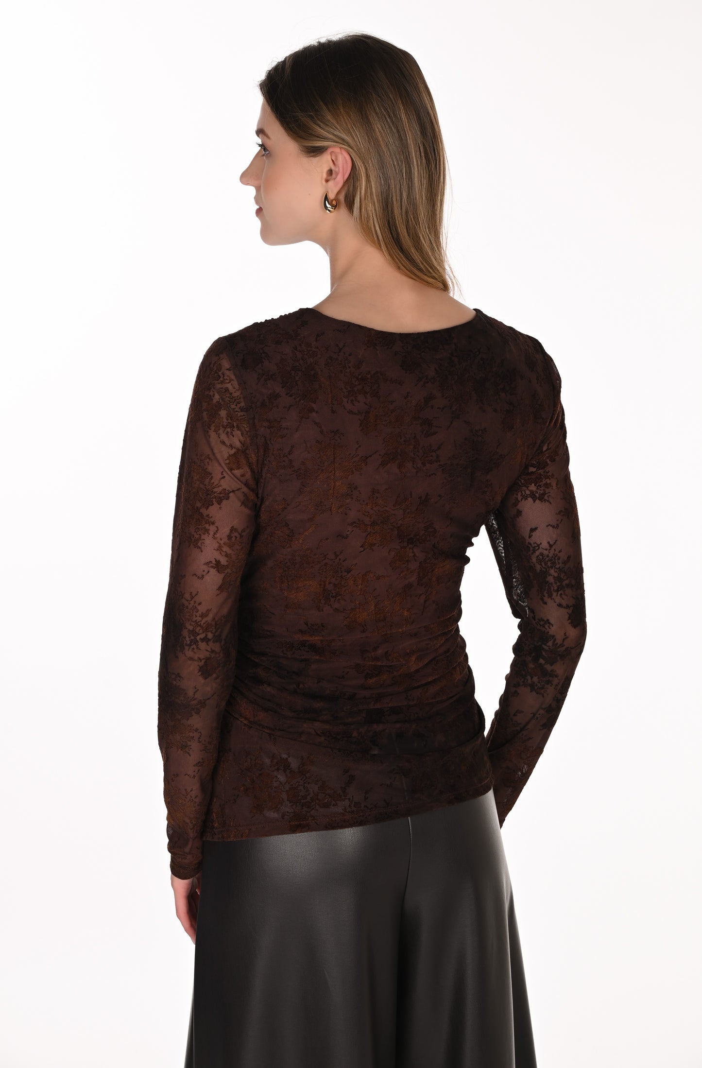 Frank Lyman Top 263462 Coffee