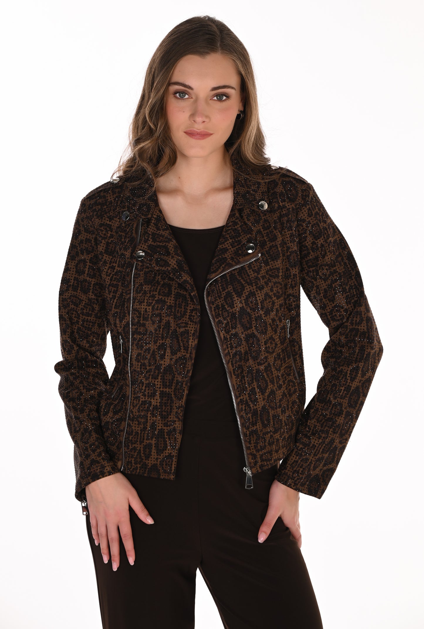 Frank Lyman Jacket 263702 Leopard