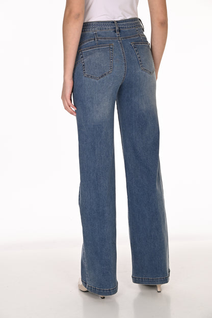 Frank Lyman Denim Pant 263708 Blue