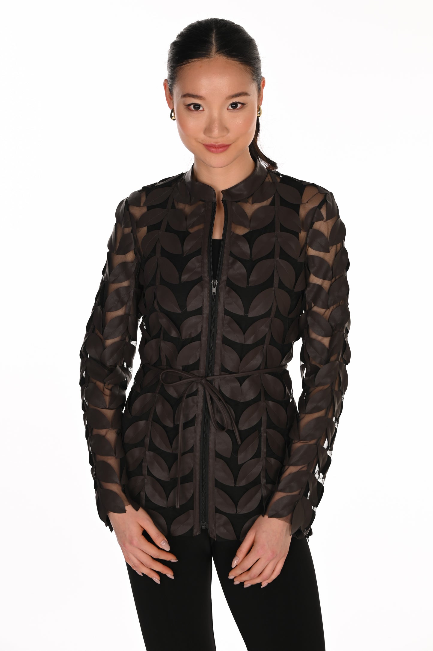 Frank Lyman Jacket 263739 Mocha/Black