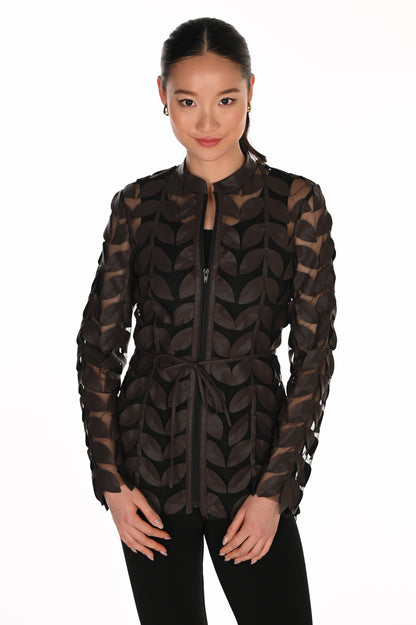 Frank Lyman Jacket 263739 Mocha/Black