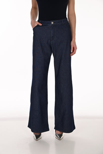 Frank Lyman Denim Pant 263769 Dark Blue