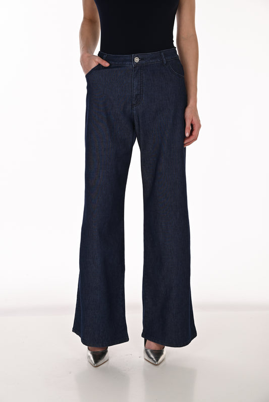 Frank Lyman Denim Pant 263769 Dark Blue