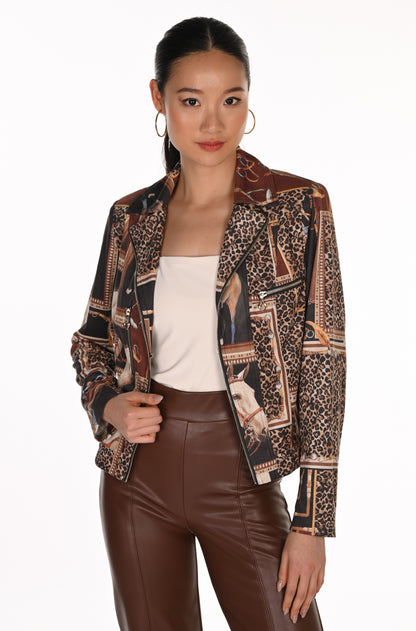 Frank Lyman Jacket 263770 Dark Brown/Black