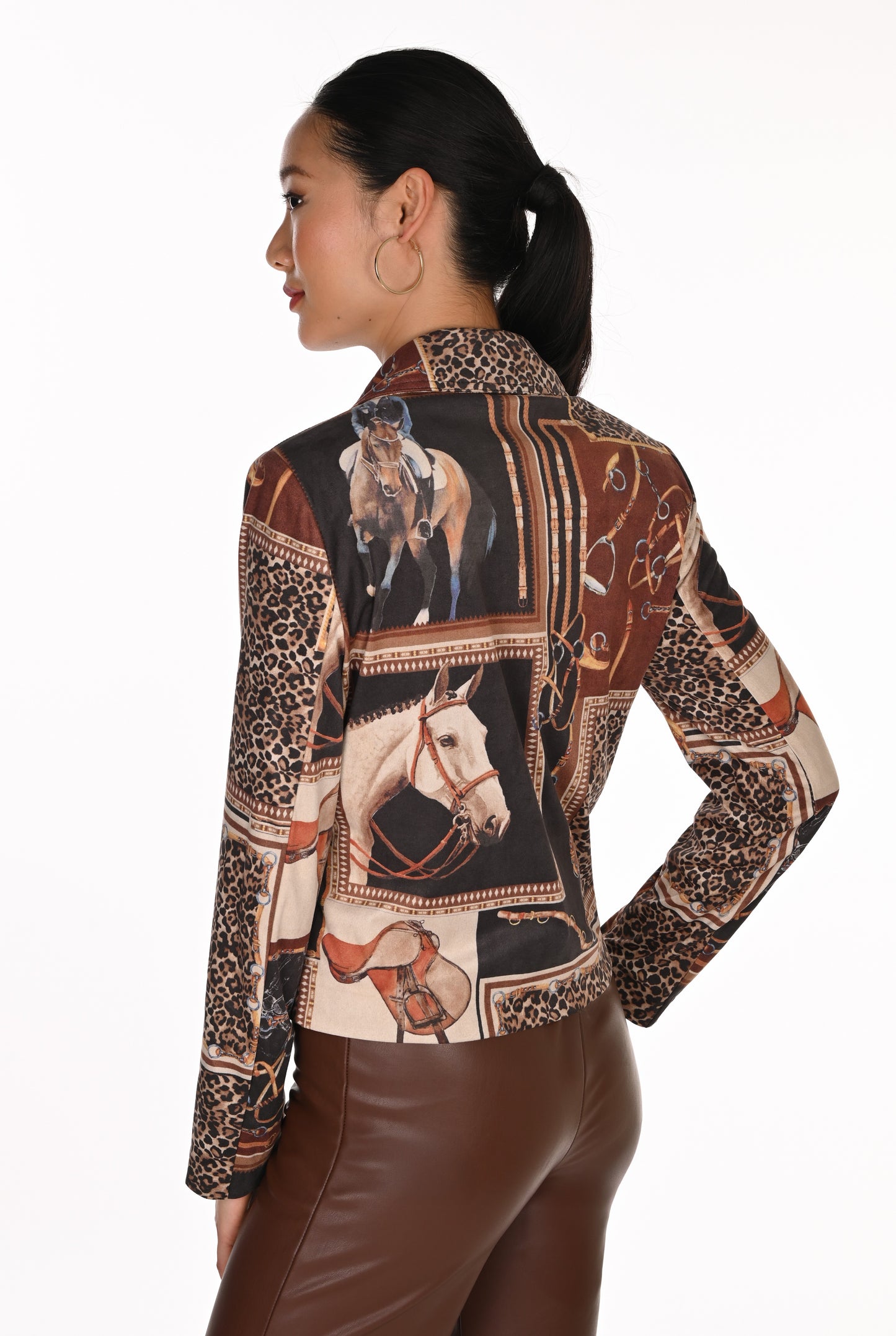 Frank Lyman Jacket 263770 Dark Brown/Black