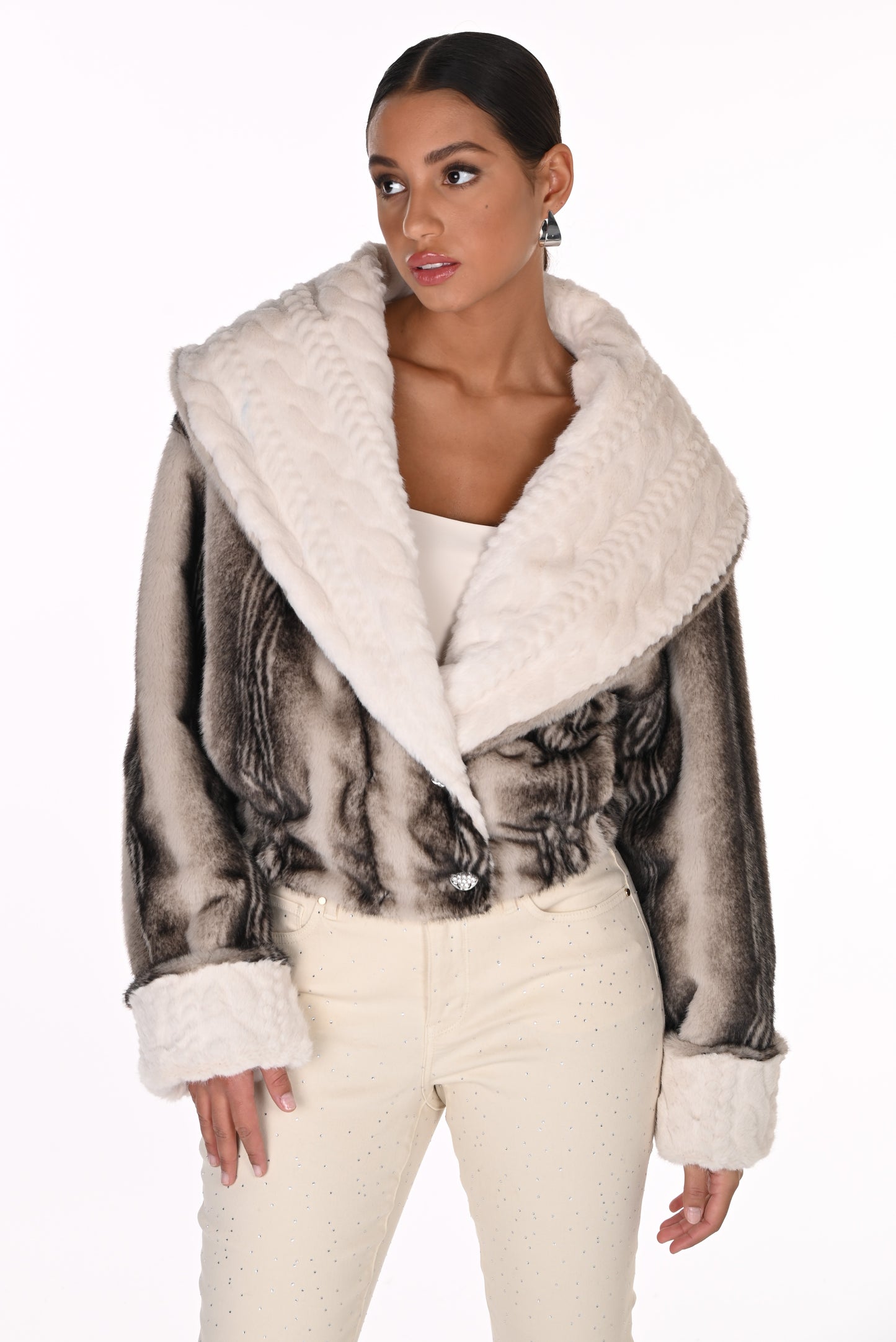 Frank Lyman Jacket 263799 Beige/Grey