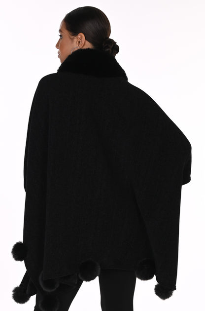Frank Lyman Cape 263801 Black