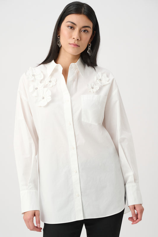 Joseph Ribkoff Blouse 263924 Vanilla