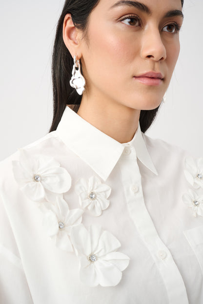 Joseph Ribkoff Blouse 263924 Vanilla