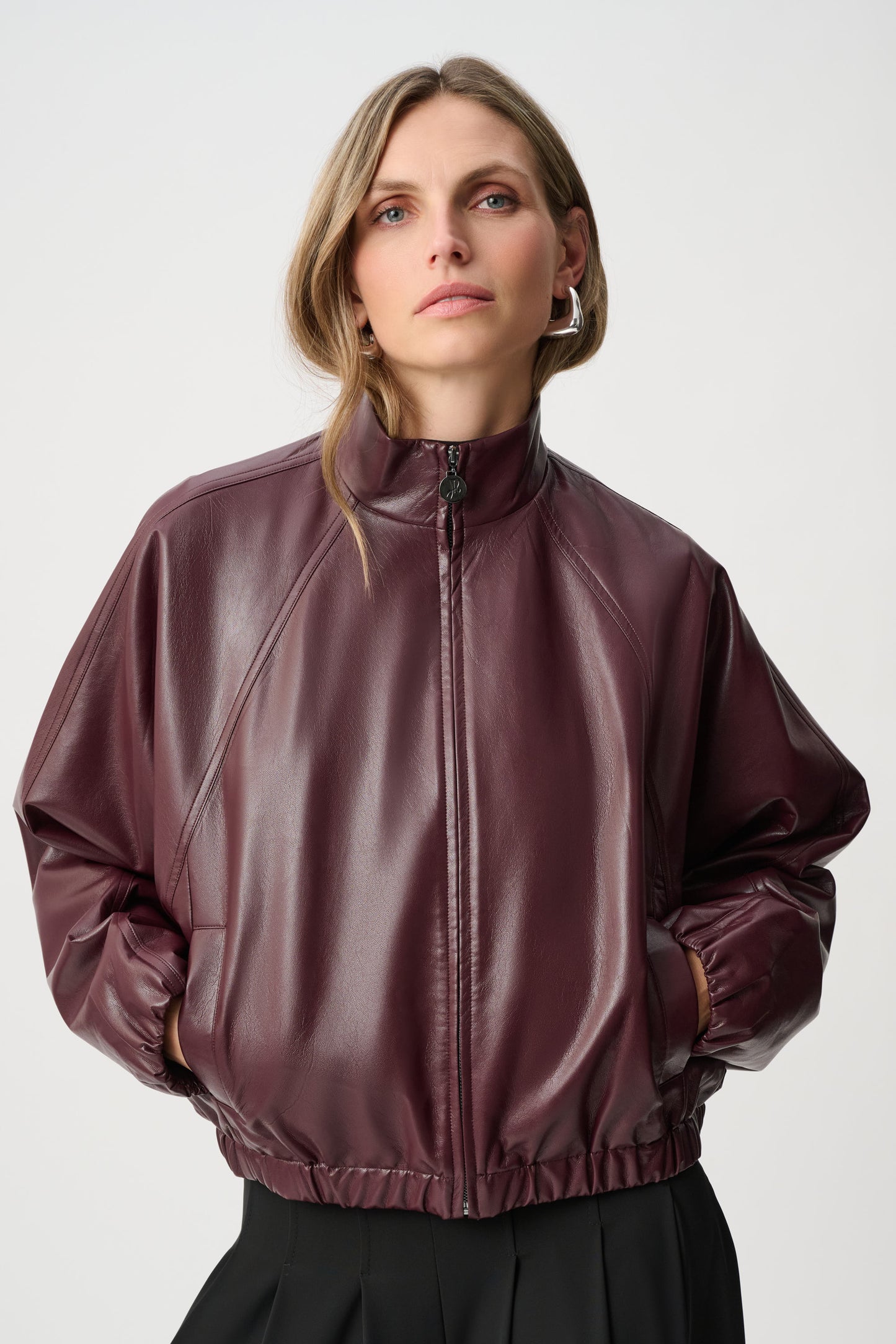 Joseph Ribkoff Jacket 263971 Burgundy