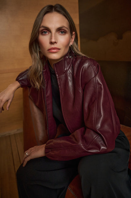 Joseph Ribkoff Jacket 263971 Burgundy