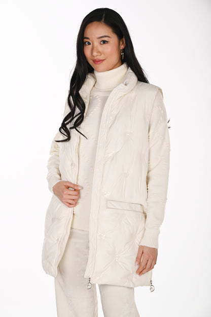 Frank Lyamn Vest 264838 Cream