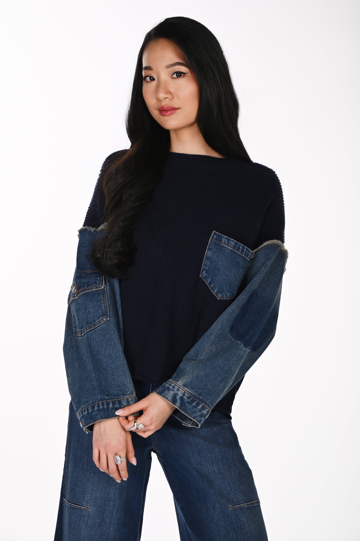Frank Lyman Sweater 264857 Navy/Blue