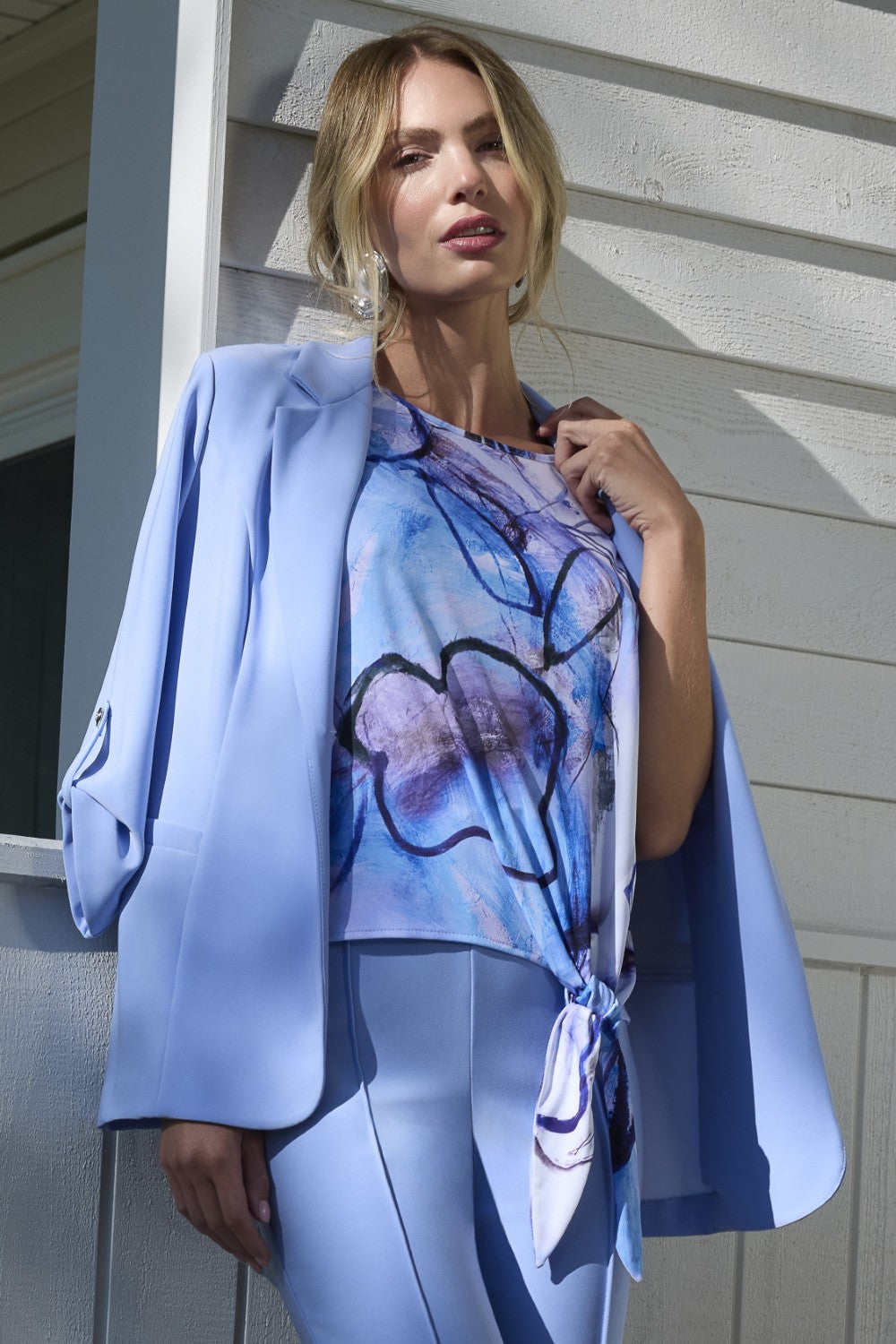 Frank Lyman Blazer 266042 Periwinkle