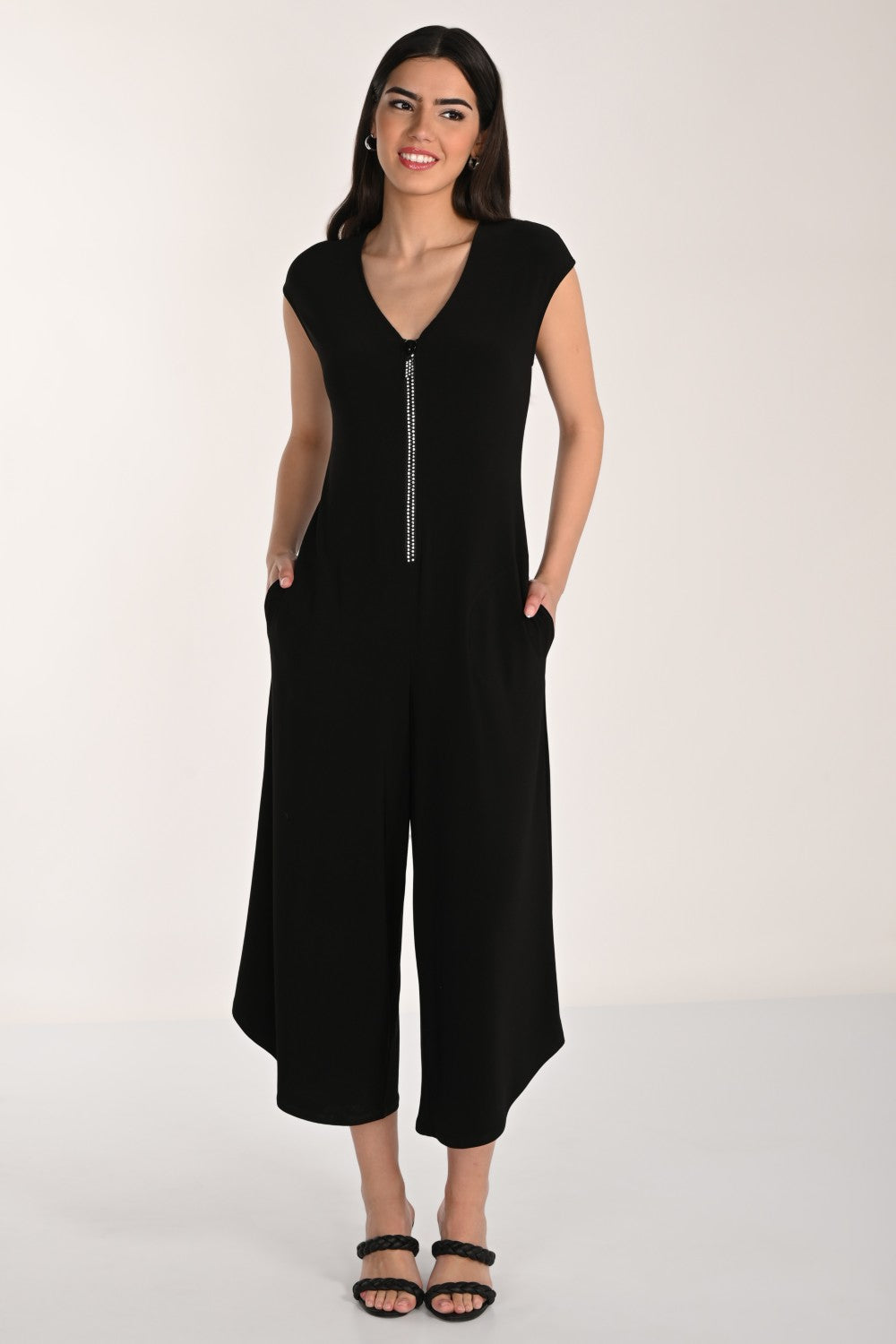 Frank Lyman Jumpsuit 266065 Black